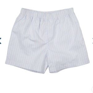 NWT Shelton Shorts Lauderdale Lavender Beale Street Blue Stripe With Blue Stork
